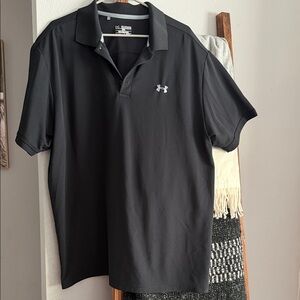 Under Armour Men's Polo Shirt in Black